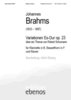 Brahms / Variationen Op. 23