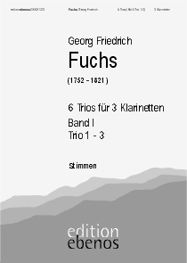 Fuchs / 6 Trios (1-3) [Stimmen]