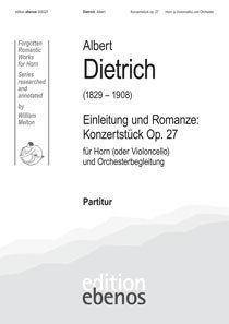 Dietrich / Konzertstück Op. 27 [P]